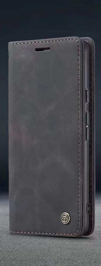 IPHONE 13 MAT SORT VINTAGE LOOK FLIP COVER