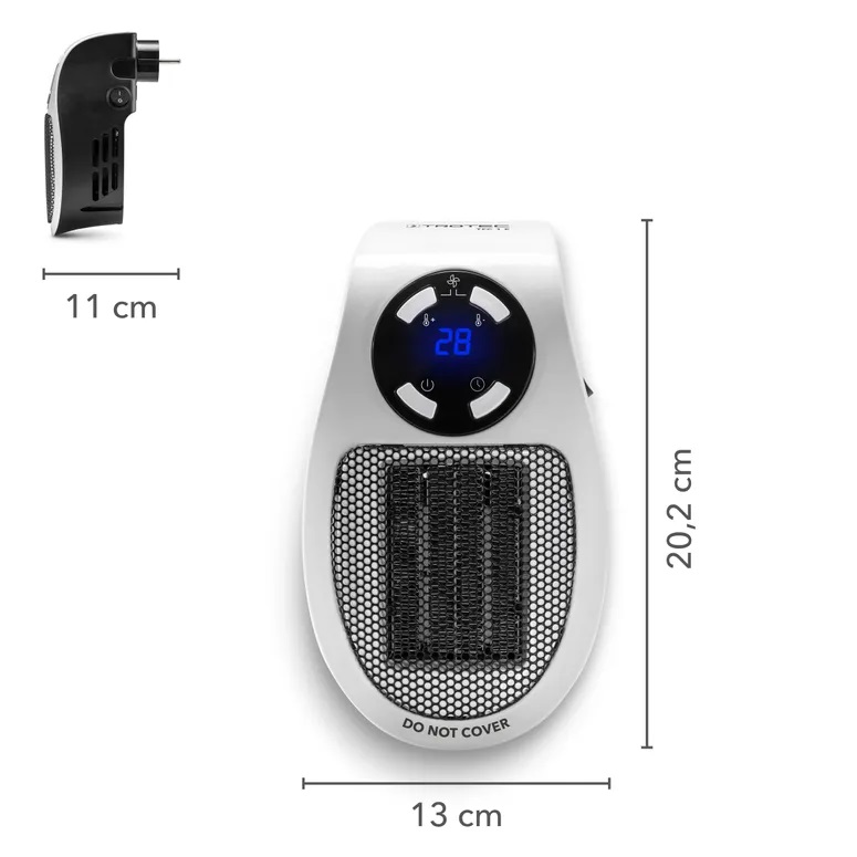 Transportapel 500 watts varmekilde