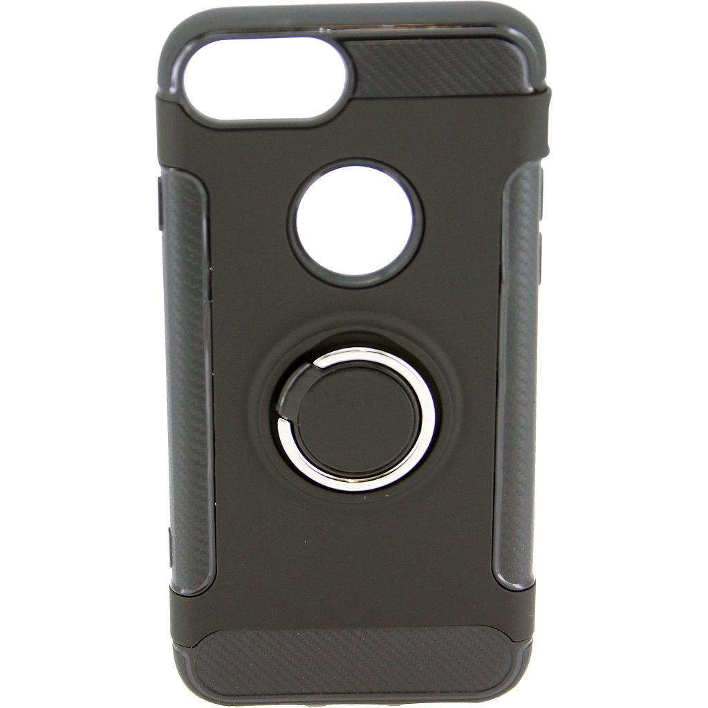 IPHONE 6S/S Sort bagcover med finger ring