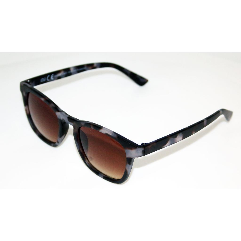 Dame solbrille grå leopard med brune glas