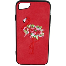 [810049] IPHONE 6/6S rød flamingo bagcover
