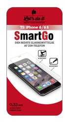 [808113] SmartGo Iphone 6-6S Hærdet glas beskyttelse