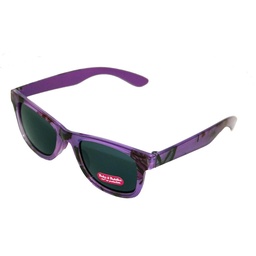 [505018-24011] Børne Solbrille lilla med sorte glas