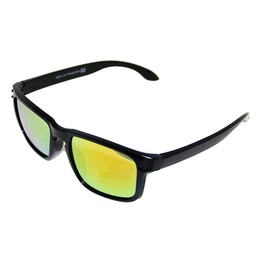 [505014-22006] Børne Solbrille sort med guld coatede glas