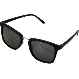 [404194-40405] Solbrille Mat sort stel med deko bro samt grønne glas