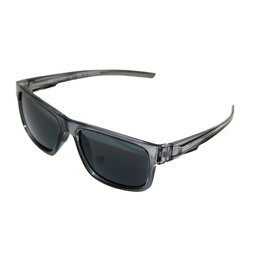 [404121-20225] Herre solbrille semi transperant sort med sorte glas