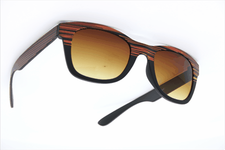 [404091] Mat sort solbrille laser graveret