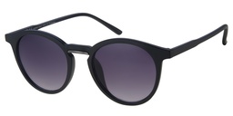 [404250-404449] Sort solbrille med guld dekoration, sorte glas glas 